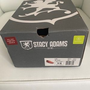 Stacy Adams Mens loafers size 16 red